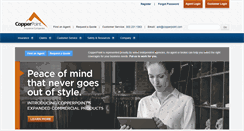 Desktop Screenshot of copperpoint.com